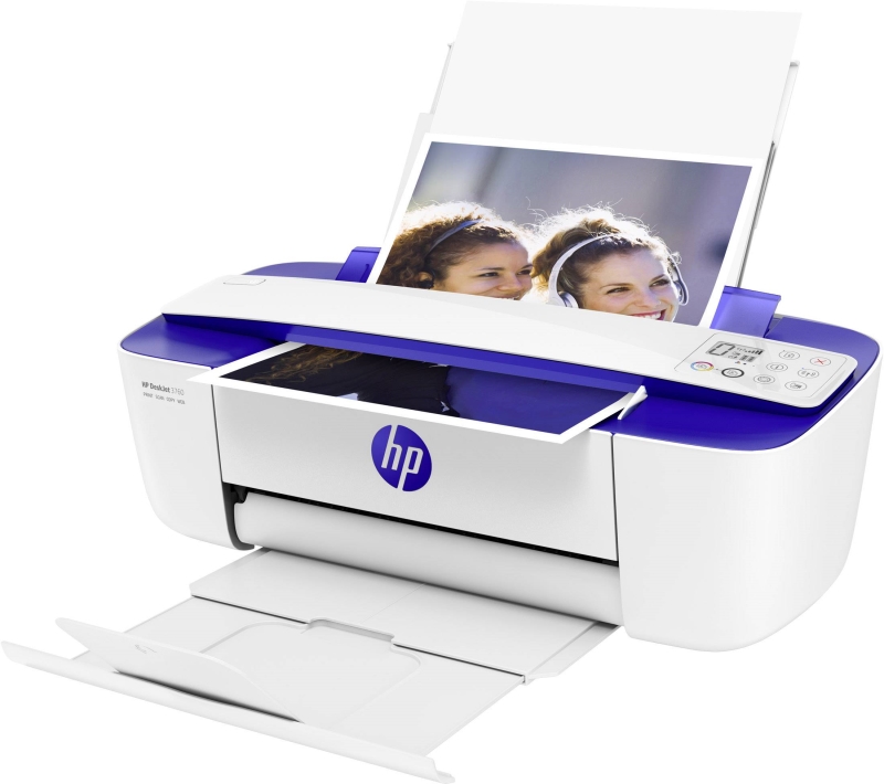 HEWLETT PACKARD Stampante multifunzione HP OfficeJet 3760 3 in 1 inchiostro a colori wireless bianco e blu